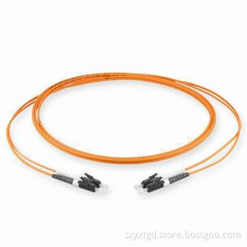 OM2 Fiber-optic Patch Cord, Customized Colors are Accepted